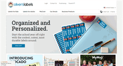Desktop Screenshot of oliverslabels.com